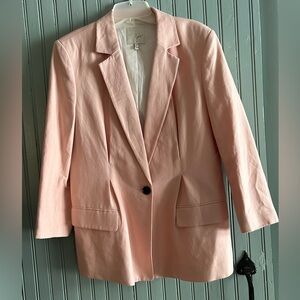 Pale pink Joie blazer sz 8